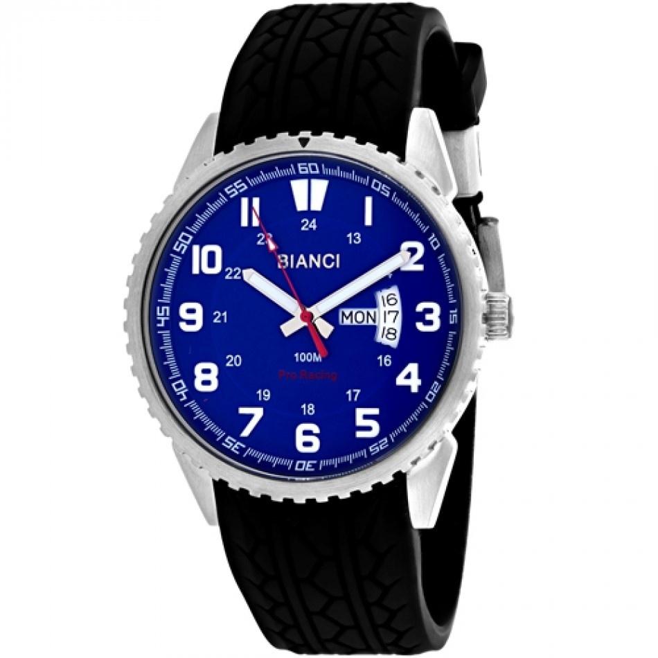 Roberto Bianci Men's RB70991 Ricci Chronograph Black Silicone Watch