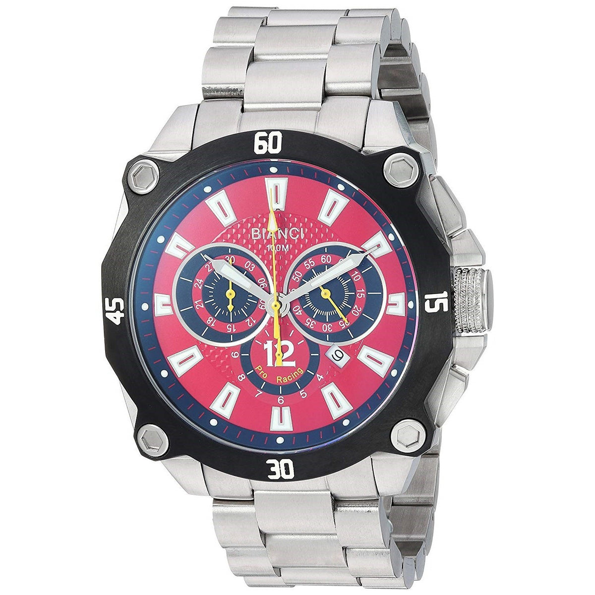 Roberto Bianci Men's RB71010 Enzo Chronograph Stainless Steel Watch