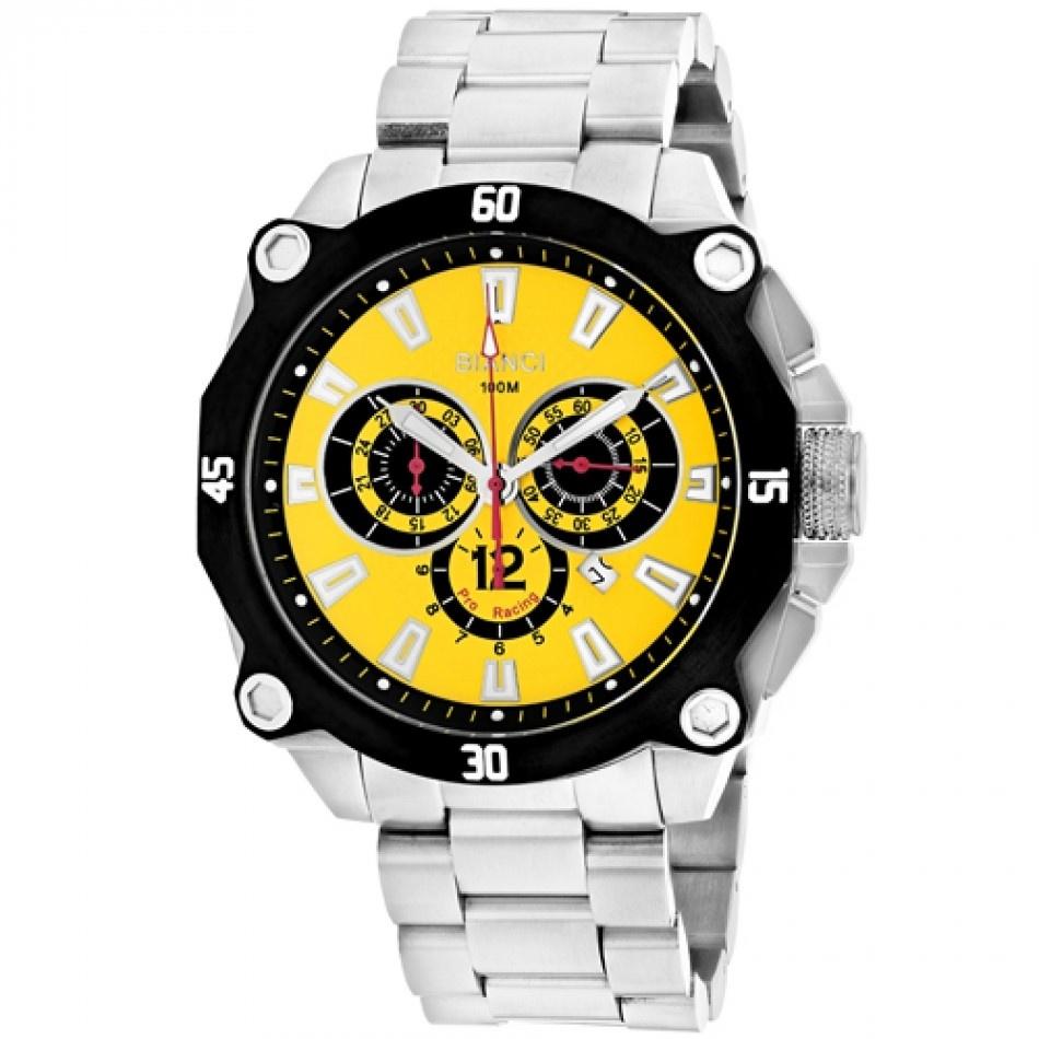 Roberto Bianci Men's RB71011 Enzo Chronograph Stainless Steel Watch