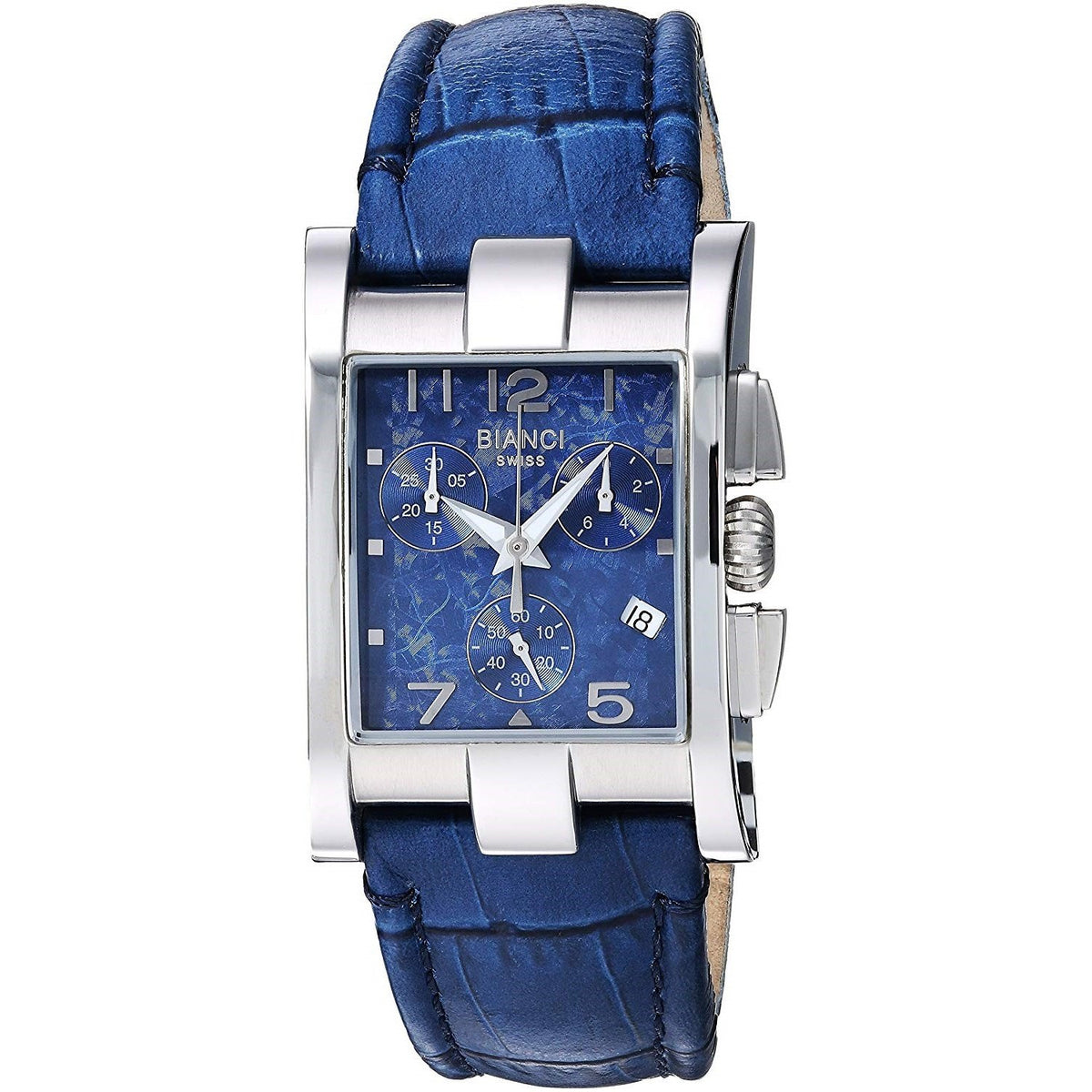 Roberto Bianci Women's RB90362 Cassandra Chronograph Blue Leather Watch