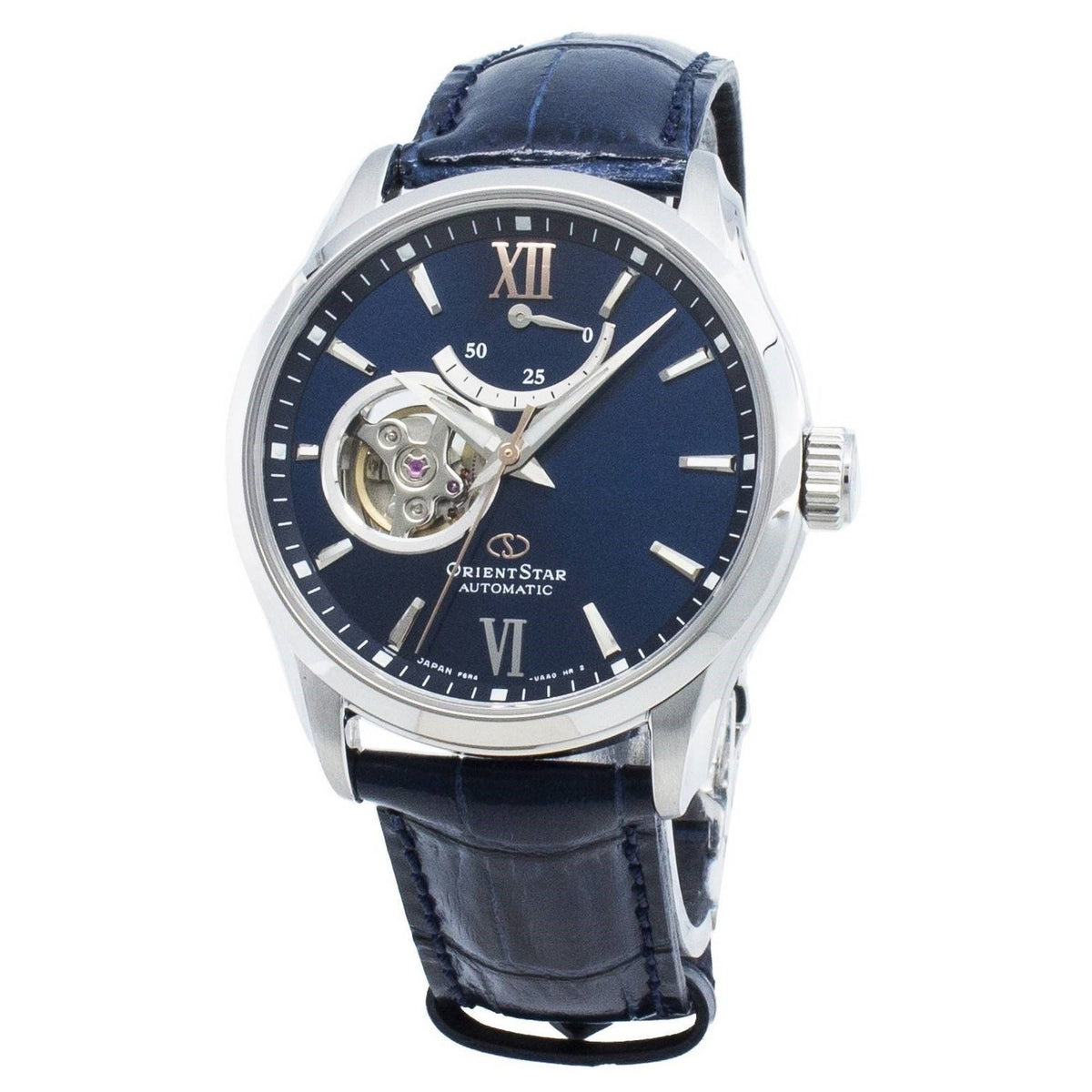 Orient Men's RE-AT0006L00B Star Blue Leather Watch