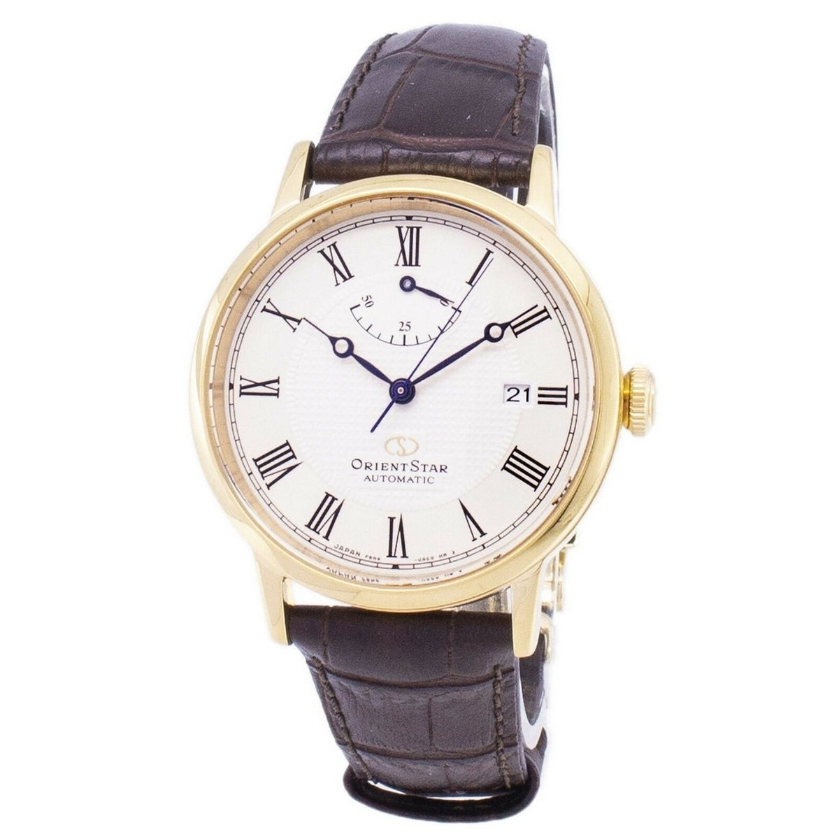Orient Men&#39;s RE-AU0001S00B Star Brown Leather Watch