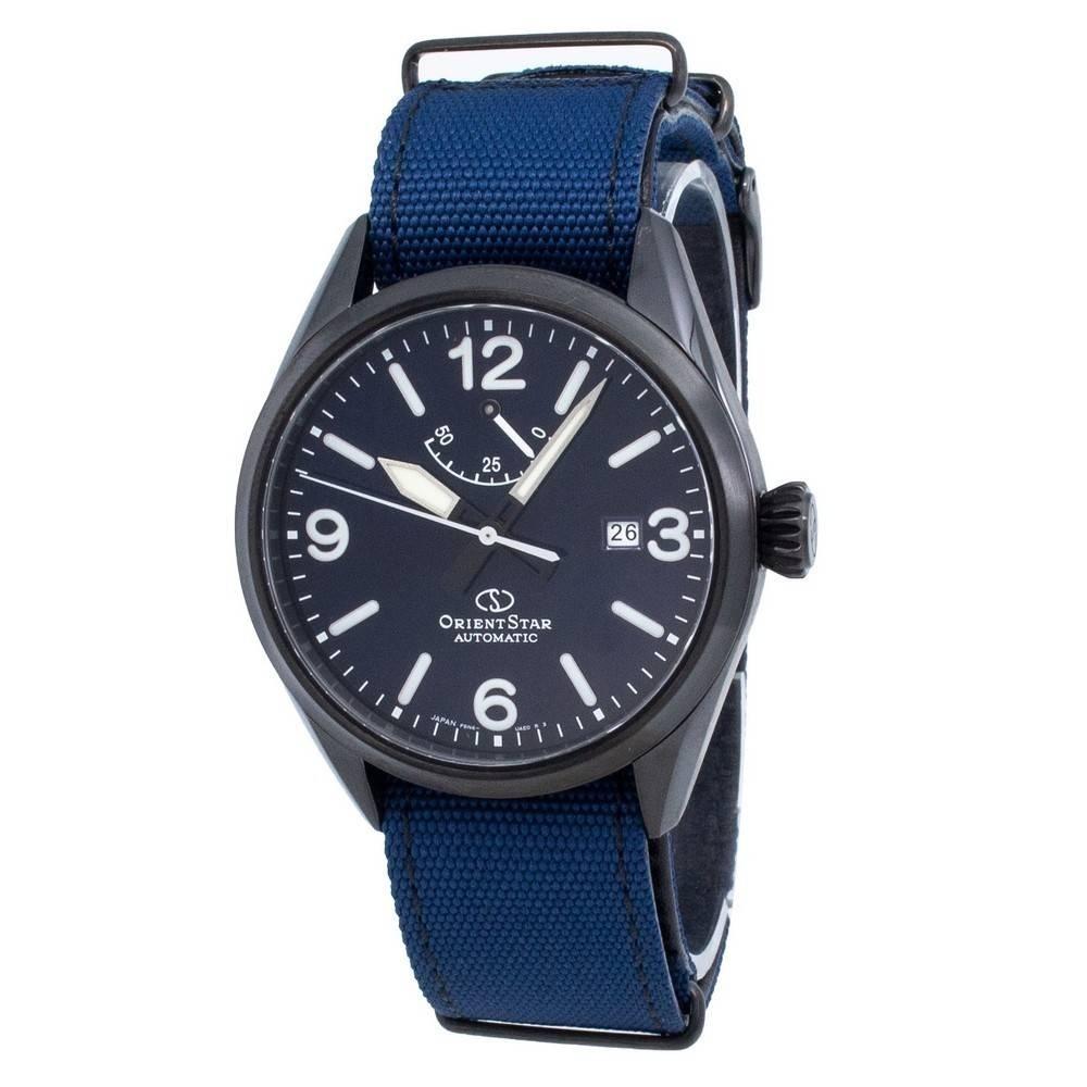Orient Men&#39;s RE-AU0207L00B Orient Star Blue Nylon Watch