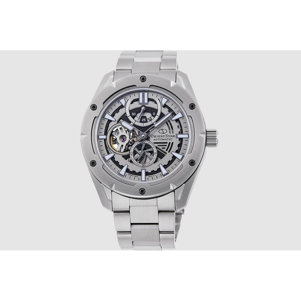 Orient Men's RE-AV0A02S00B Avante-Garde Chronograph Stainless Steel Watch