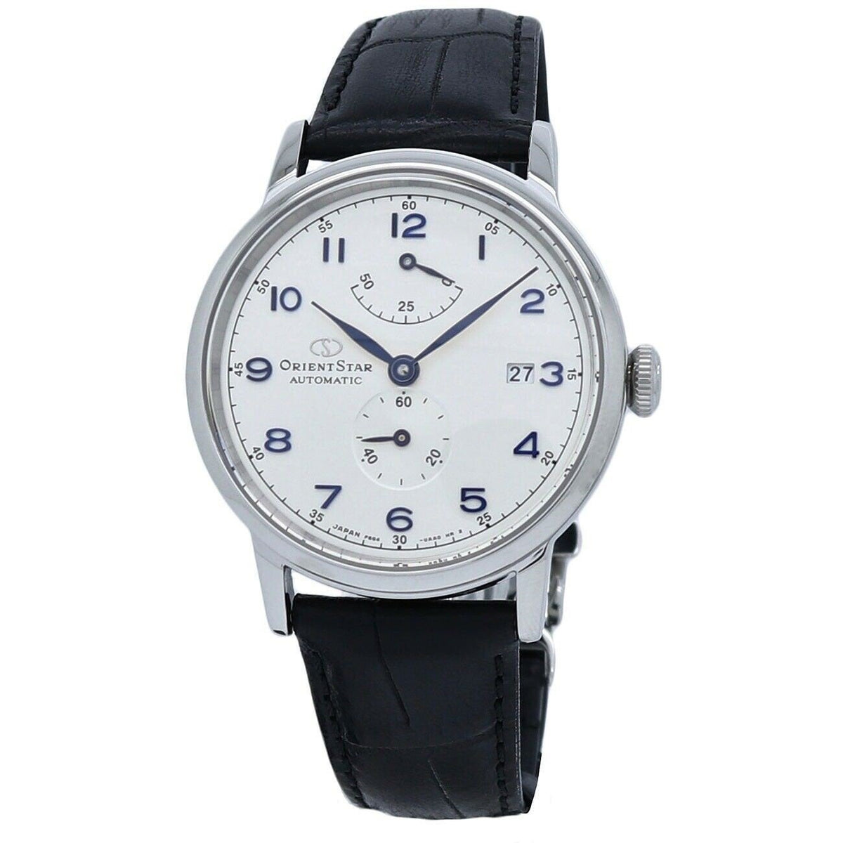 Orient Men's RE-AW0004S00B Orient Star Black Leather Watch