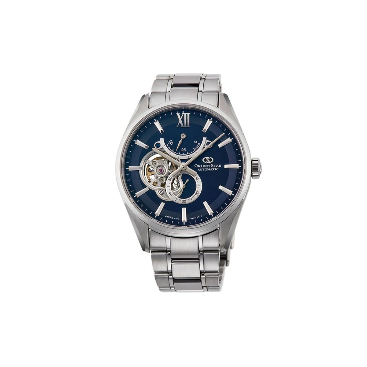 Orient Men's RE-HJ0002L00B Contemporary Chronograph Stainless Steel Watch