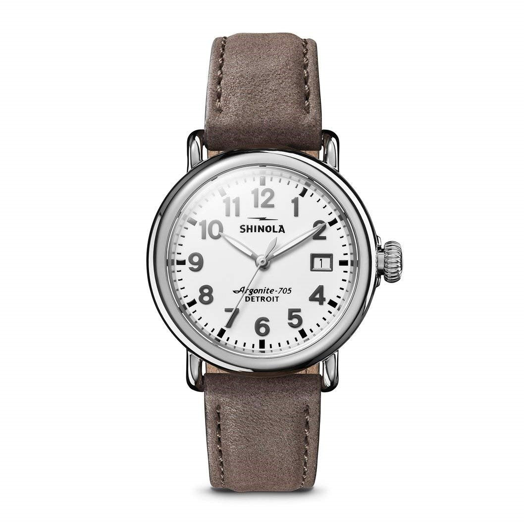 Shinola Women&#39;s S0120089897 The Runwell Grey Leather Watch