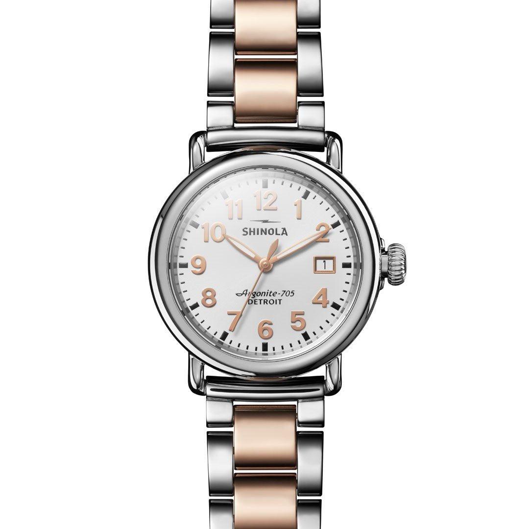 Shinola Women's S0120089898 The Runweel Two-Tone Stainless Steel Watch