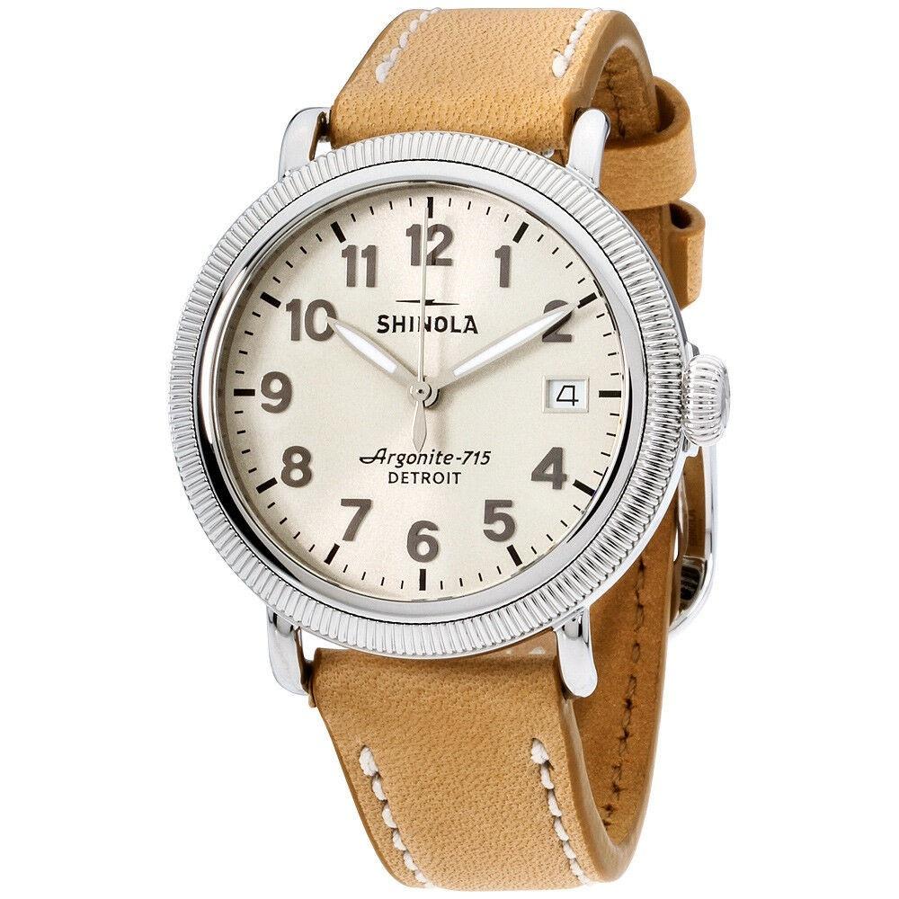 Shinola Women's S0120109234 The Runwell Brown Leather Watch