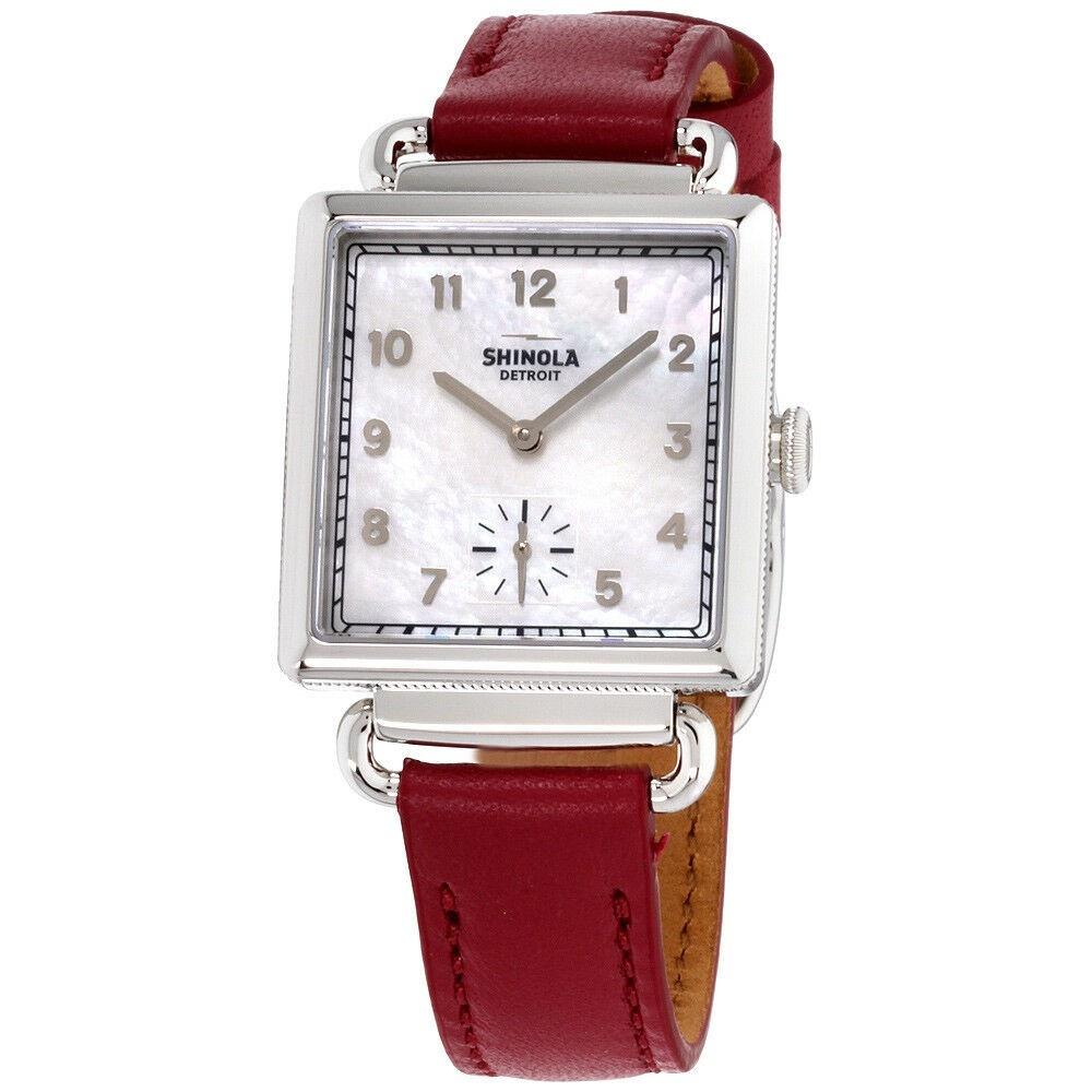 Shinola Women's S0120109247 The Cass Purple Leather Watch