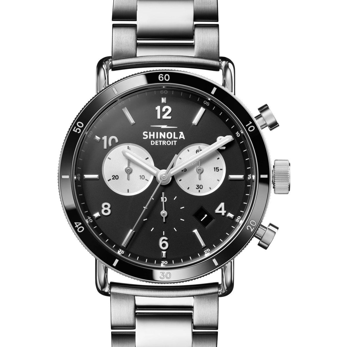 Shinola Men's S0120161934 Canfield Chronograph Stainless Steel Watch
