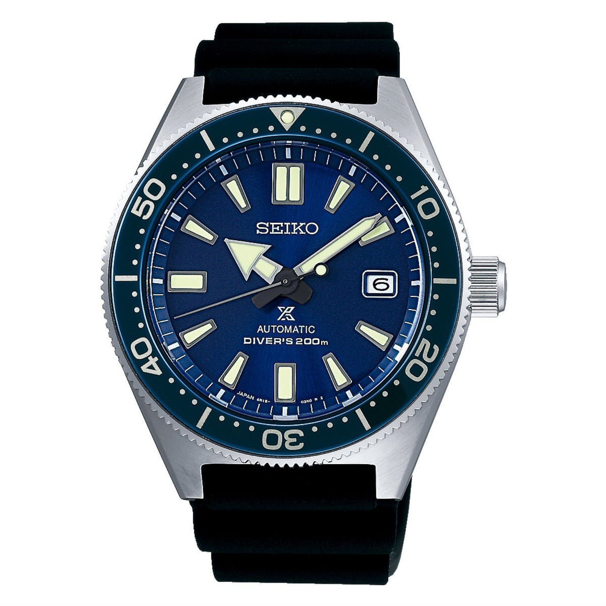 Seiko Men's SBDC053 Prospex Black Rubber Watch