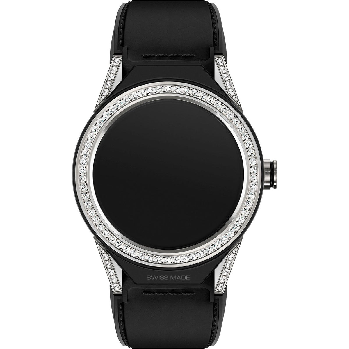 Tag Heuer Men&#39;s SBF8A8011.62FT6079 Connected Modular 45 Black Rubber with Leather Outer Lining Watch