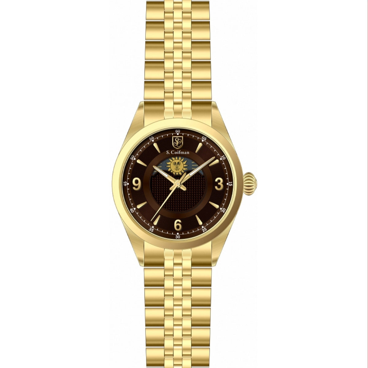 S. Coifman Men's SC0429 Gold-Tone Stainless Steel Watch