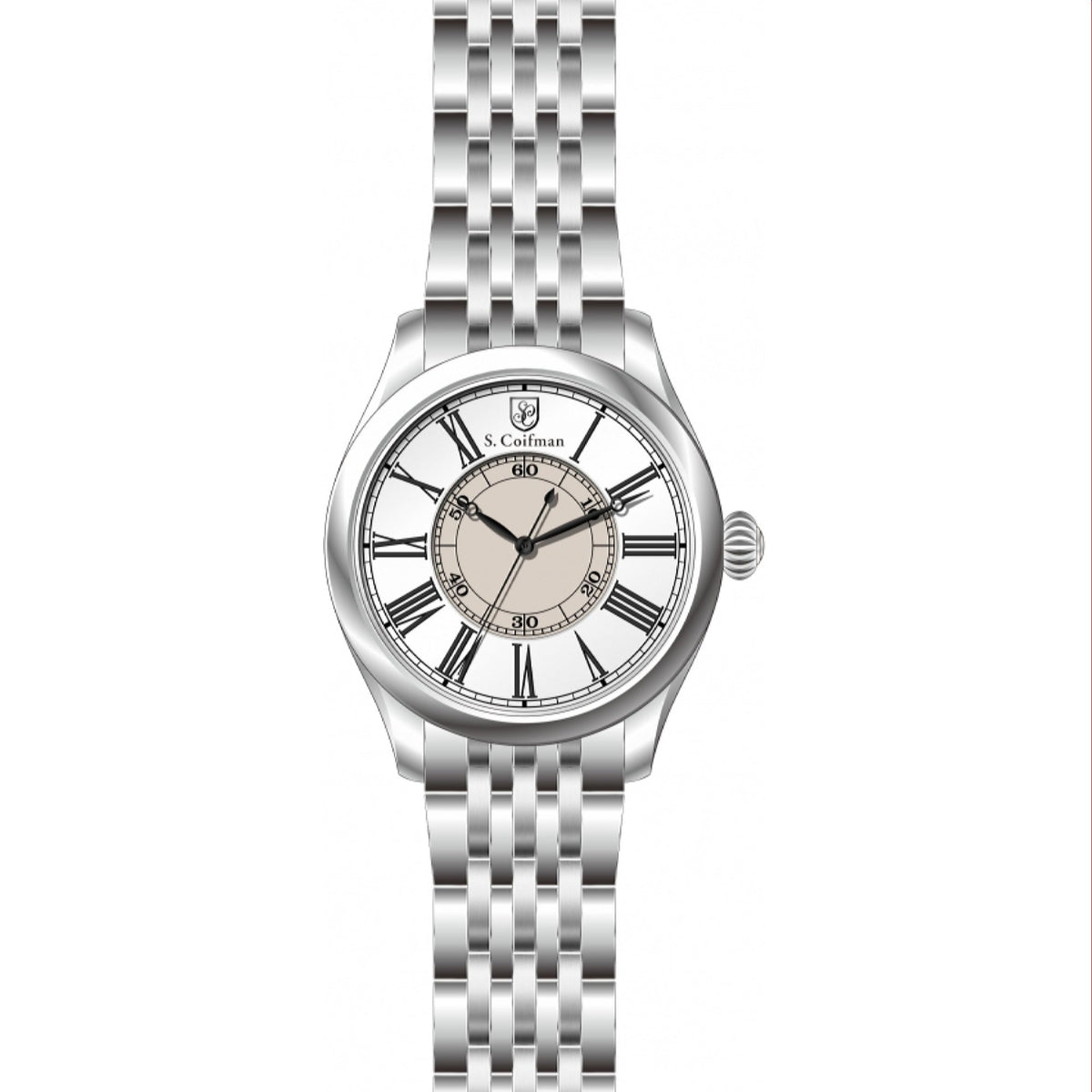 S. Coifman Men's SC0434 Stainless Steel Watch