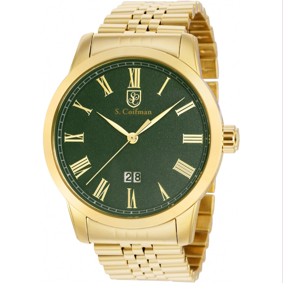 S. Coifman Men's SC0512 Gold-Tone Stainless Steel Watch