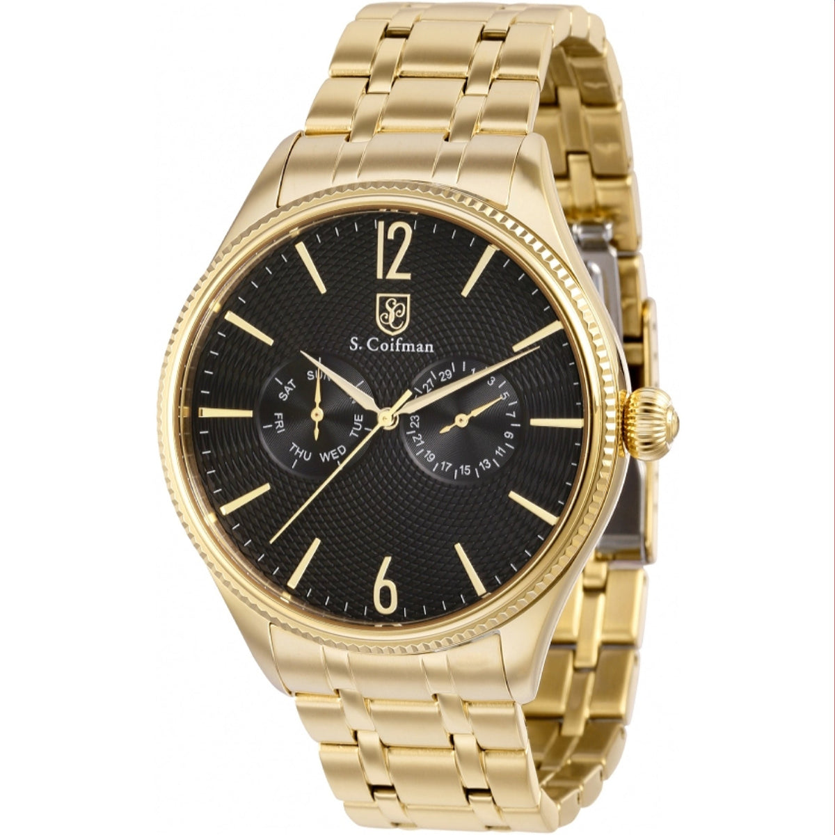 S. Coifman Men's SC0535 Gold-Tone Stainless Steel Watch