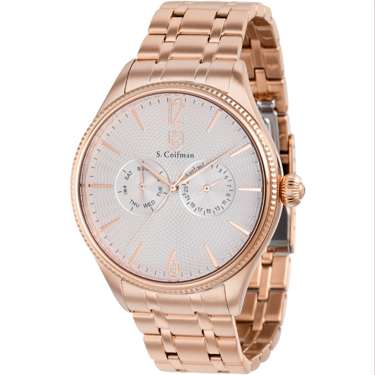 S. Coifman Men's SC0536 Rose-Tone Stainless Steel Watch
