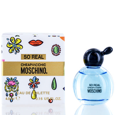 So Real Cheap And Chic Moschino Edt 0.16 Oz (4.9 Ml) For Women  6U62