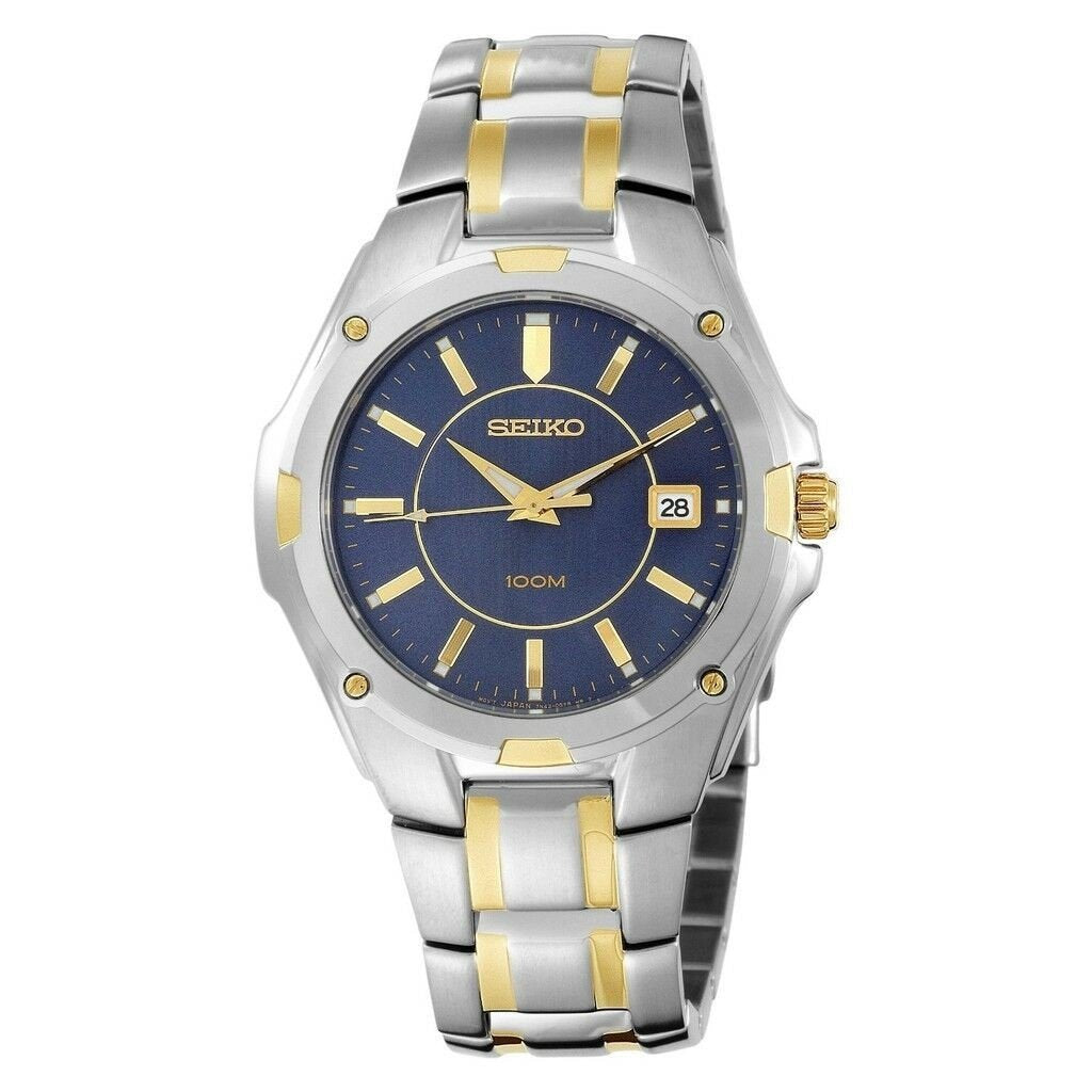 Seiko Men's SGEE60 Dress Two-Tone Stainless Steel Watch