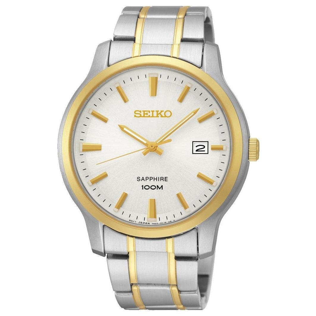 Seiko Men's SGEH42 Neo Two-Tone Stainless Steel Watch