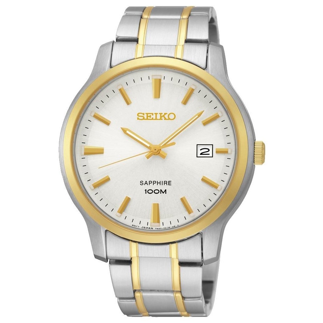 Seiko Men&#39;s SGEH42 Neo Two-Tone Stainless Steel Watch