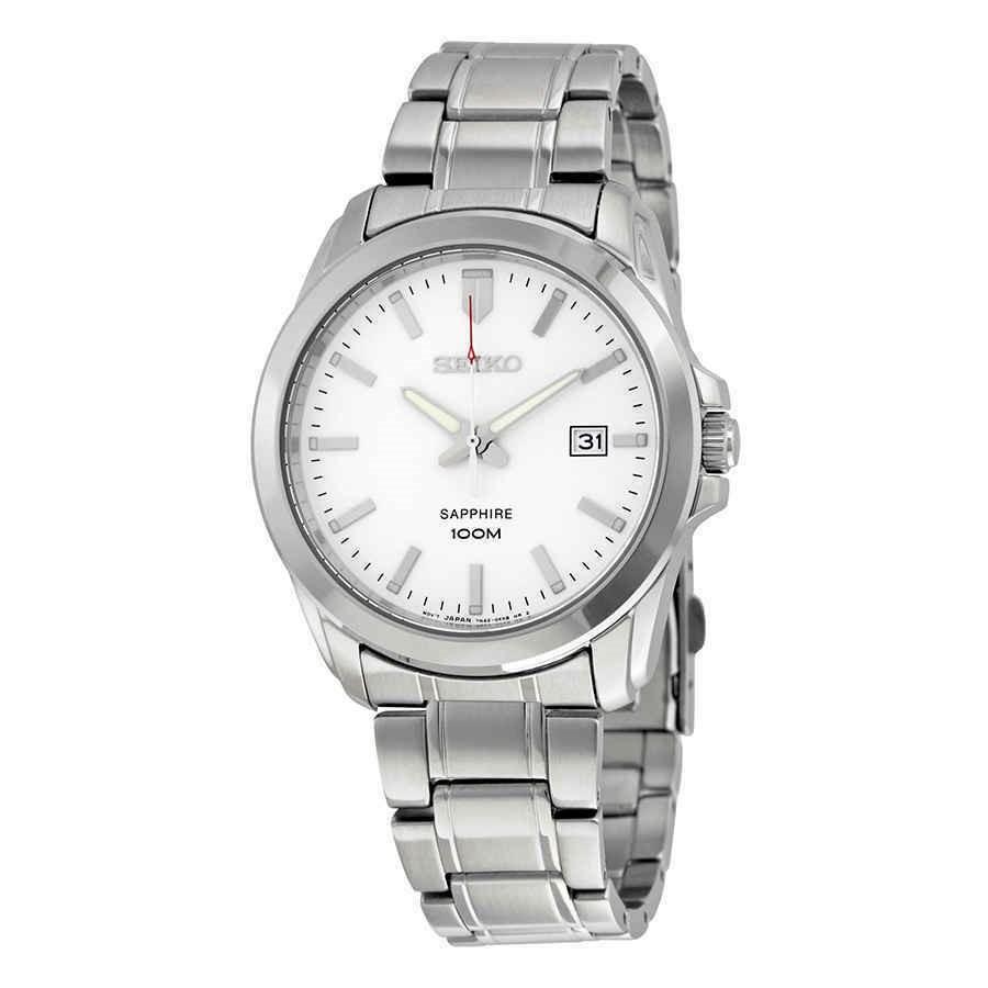 Seiko Men's SGEH45 Neo Classic Stainless Steel Watch