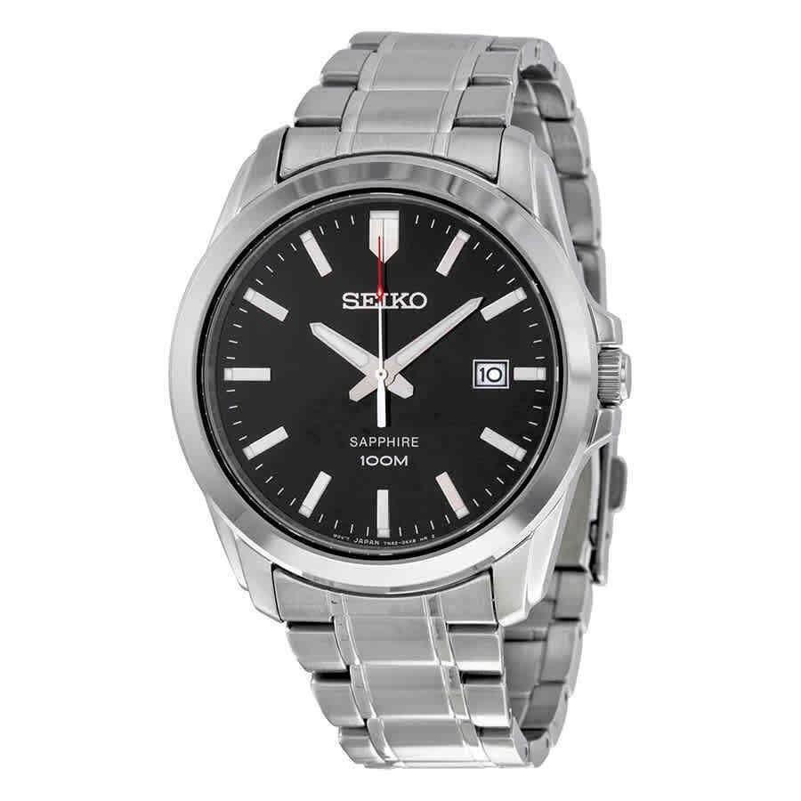 Seiko Men's SGEH49 Neo Classic Stainless Steel Watch
