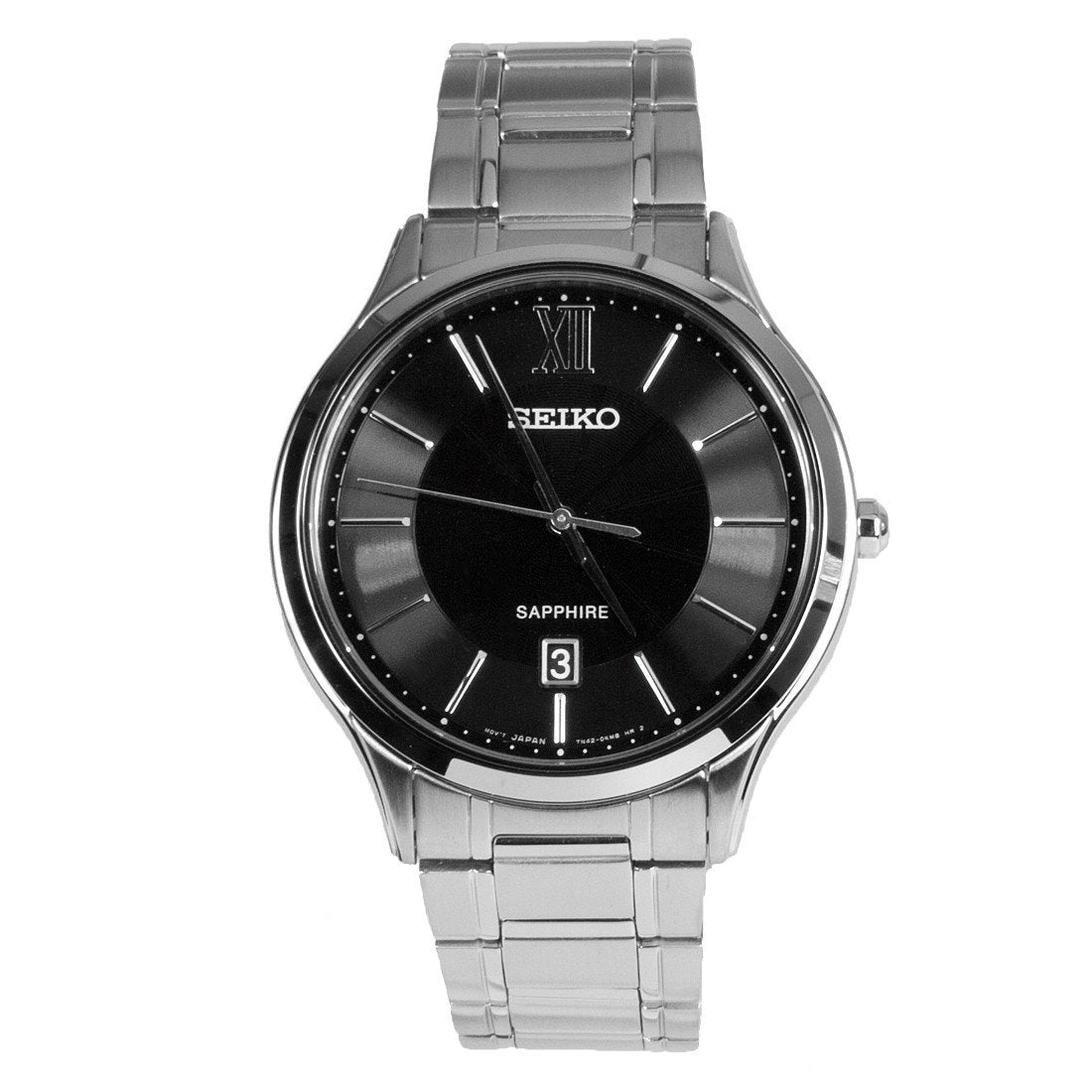 Seiko Men&#39;s SGEH53 Sapphire Stainless Steel Watch