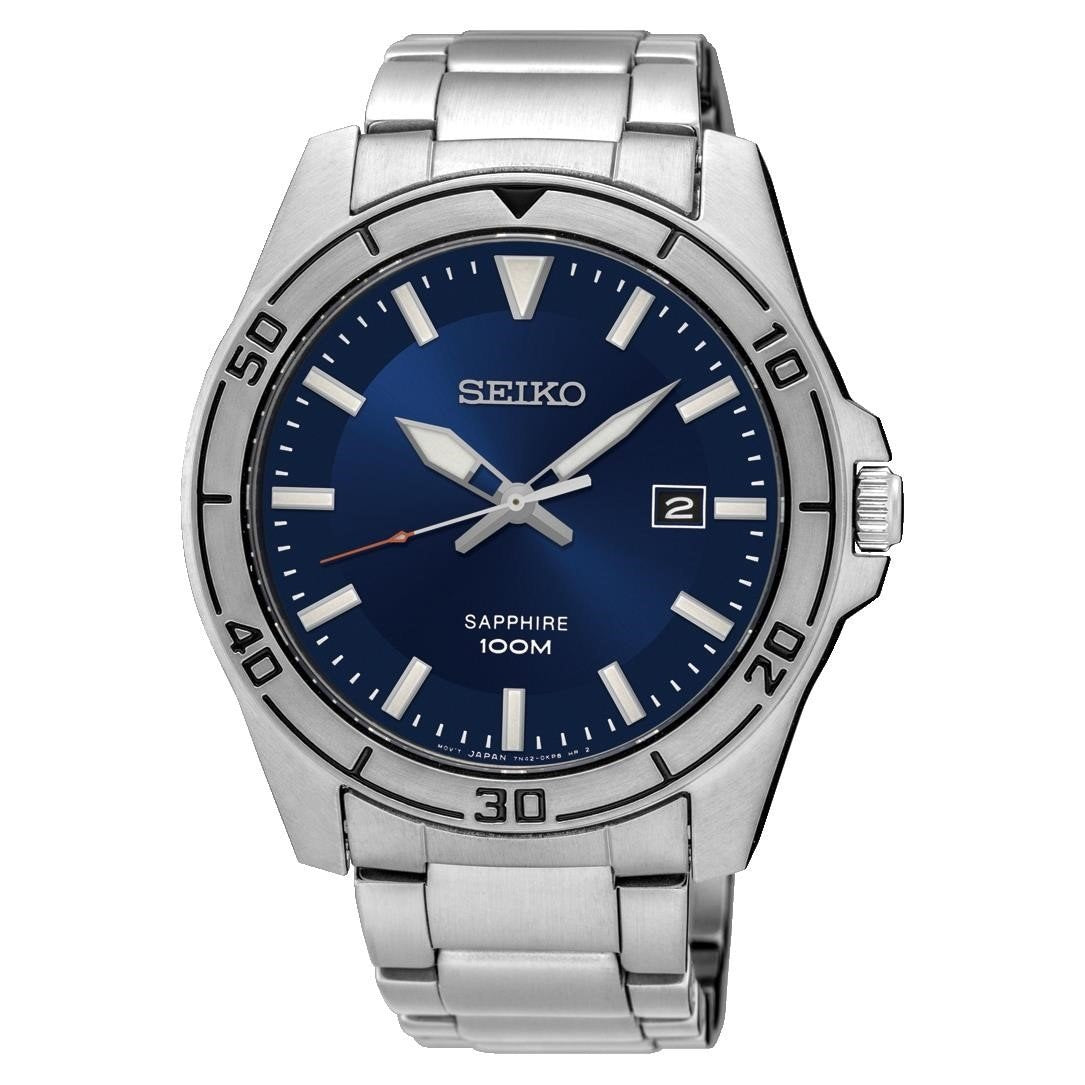 Seiko Men&#39;s SGEH61 Sapphire Stainless Steel Watch