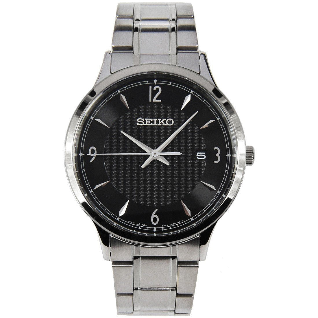 Seiko Men's SGEH81 Classic Stainless Steel Watch