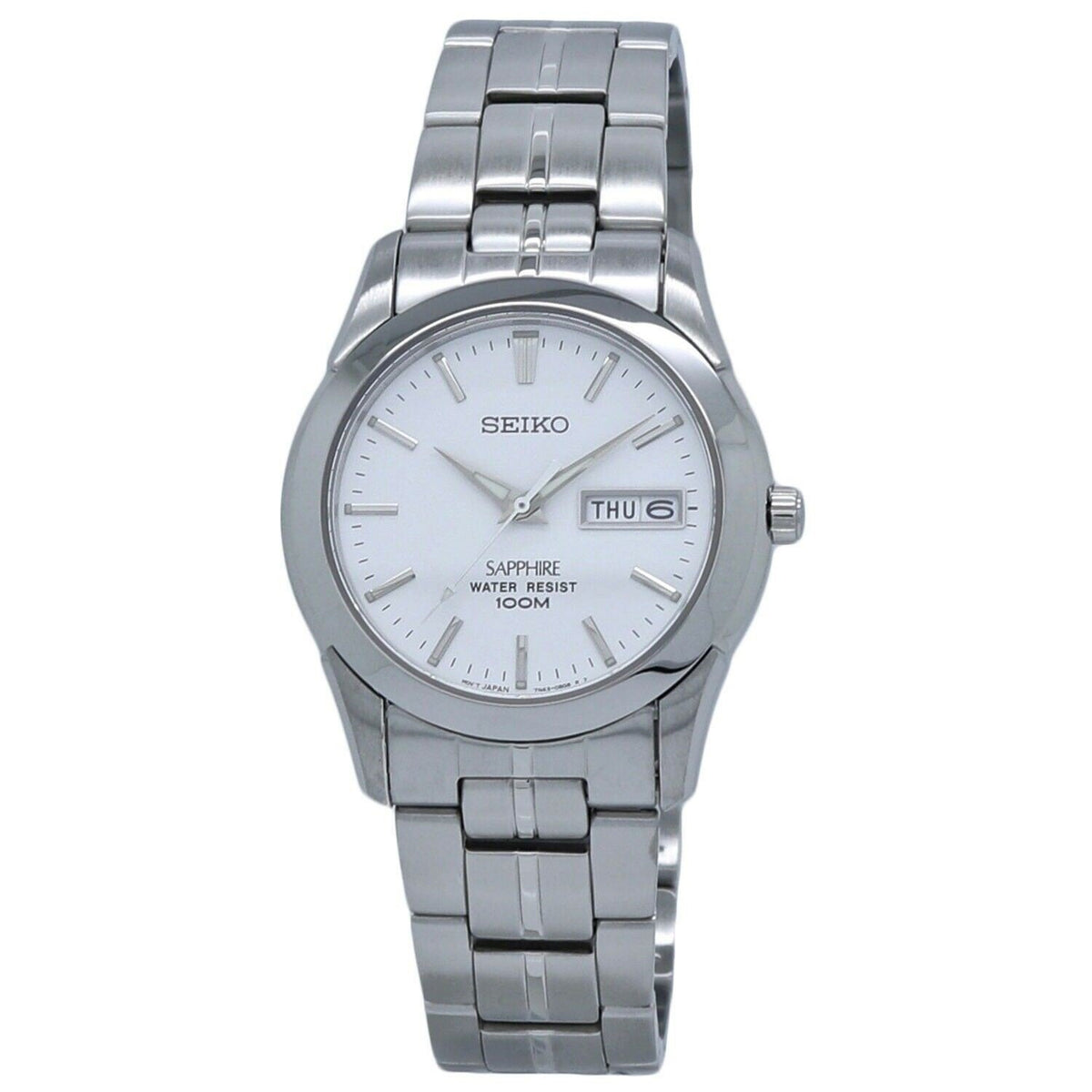 Seiko Men&#39;s SGG713 Sapphire Stainless Steel Watch