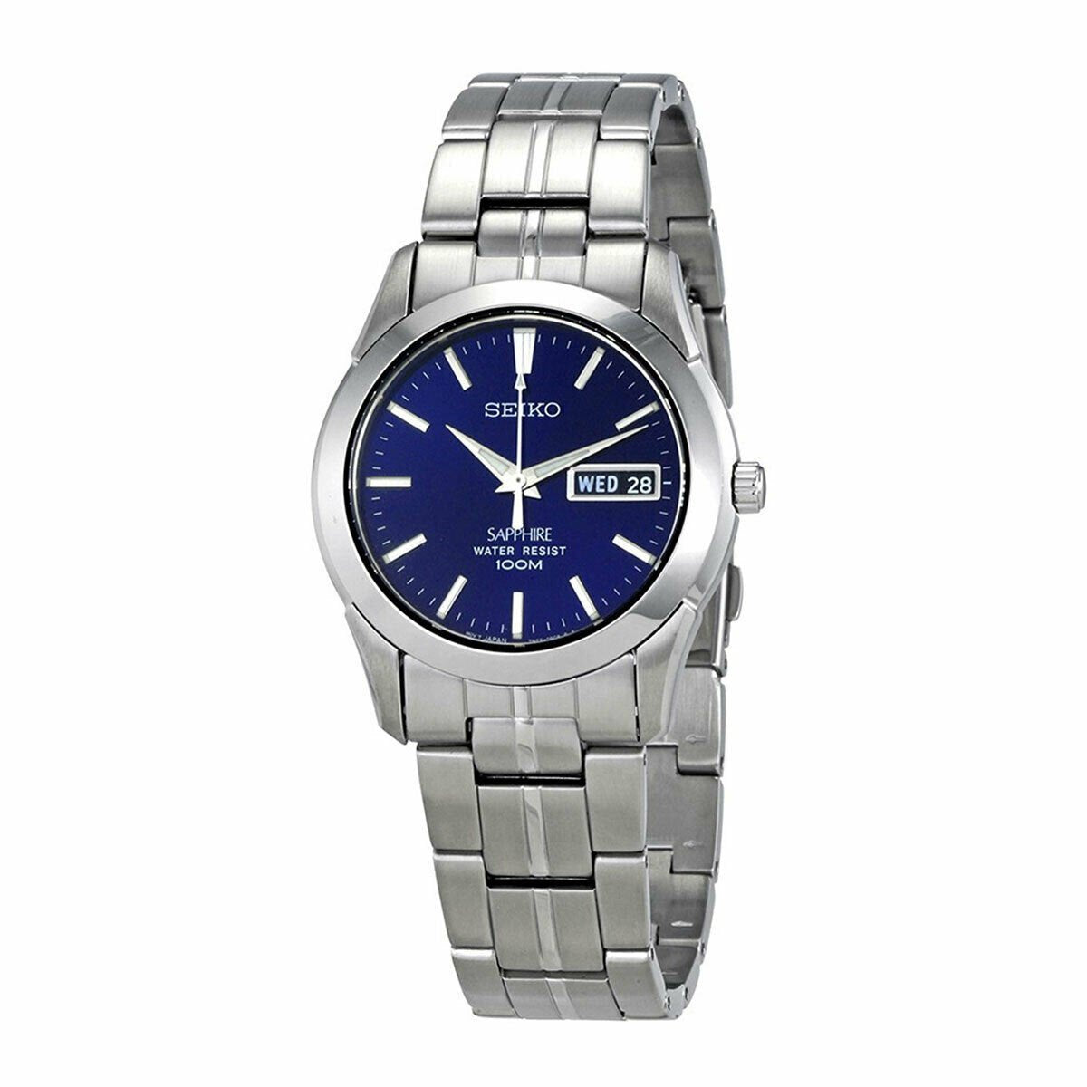 Seiko Men&#39;s SGG717 Sapphire Stainless Steel Watch