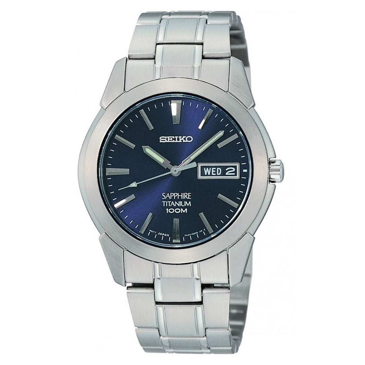 Seiko Men&#39;s SGG729 Sapphire Titanium Watch