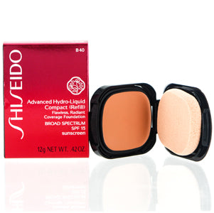 Shiseido Advanced Hydro-Liquid Compact Refill Spf 15 Natural Fair Beige 0.35 Oz 50067