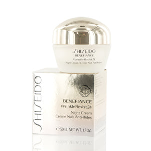 Shiseido Benefiance Wrinkle Resist 24 Night Cream Sl.Damaged 1.7 Oz (50 Ml) 10309