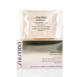 Shiseido Benefiance Wrinkle Resist 24 Pure Retinol Eye Mask Box  Sl Dmgd .33 Oz 11036