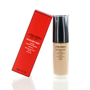 Shiseido Synchro Skin Spf 20 Lasting Liquid Foundation (3) Rose S.Dmgd 1.0 Oz  13126