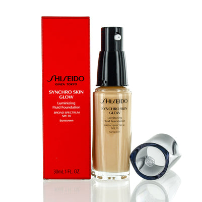 Shiseido Synchro Skin Glow Luminizing Liquid Foundation (3 N3) Neutral  1.0 Oz  13541