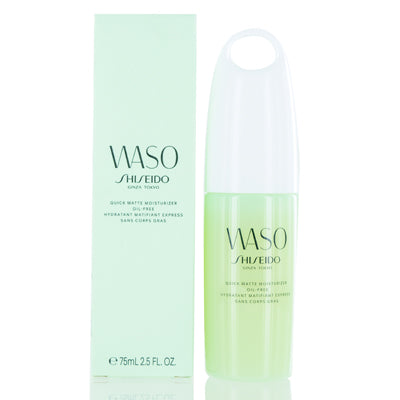 Shiseido Waso Quick Matte Moisturizer Oil-Free 2.5 Oz (75 Ml) 13960