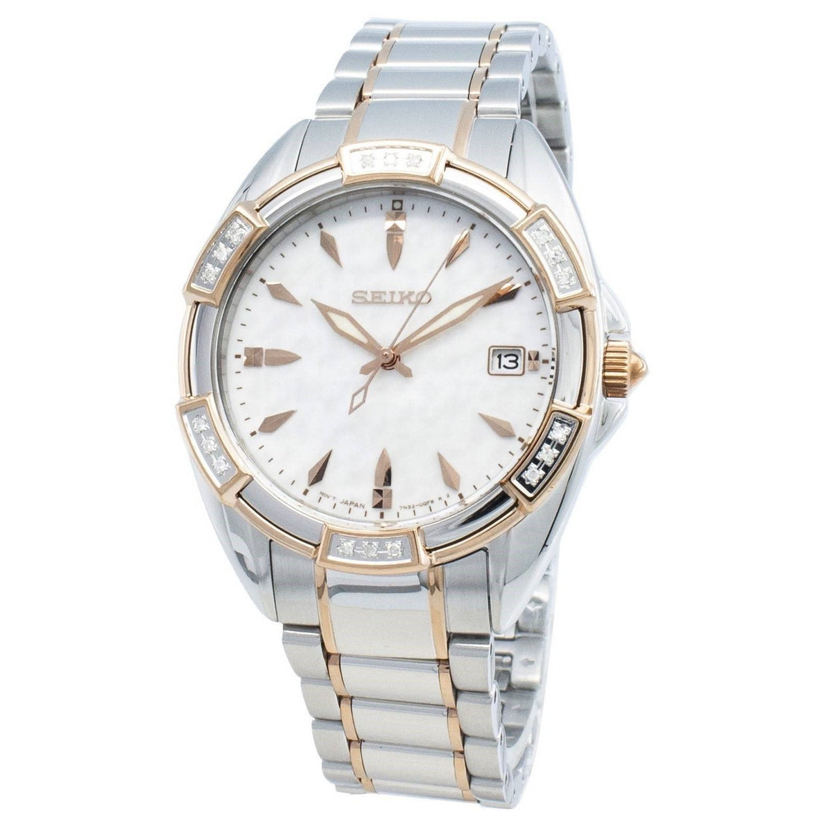 Seiko Women's SKK878 Seiko Quartz Two-Tone Stainless Steel Watch