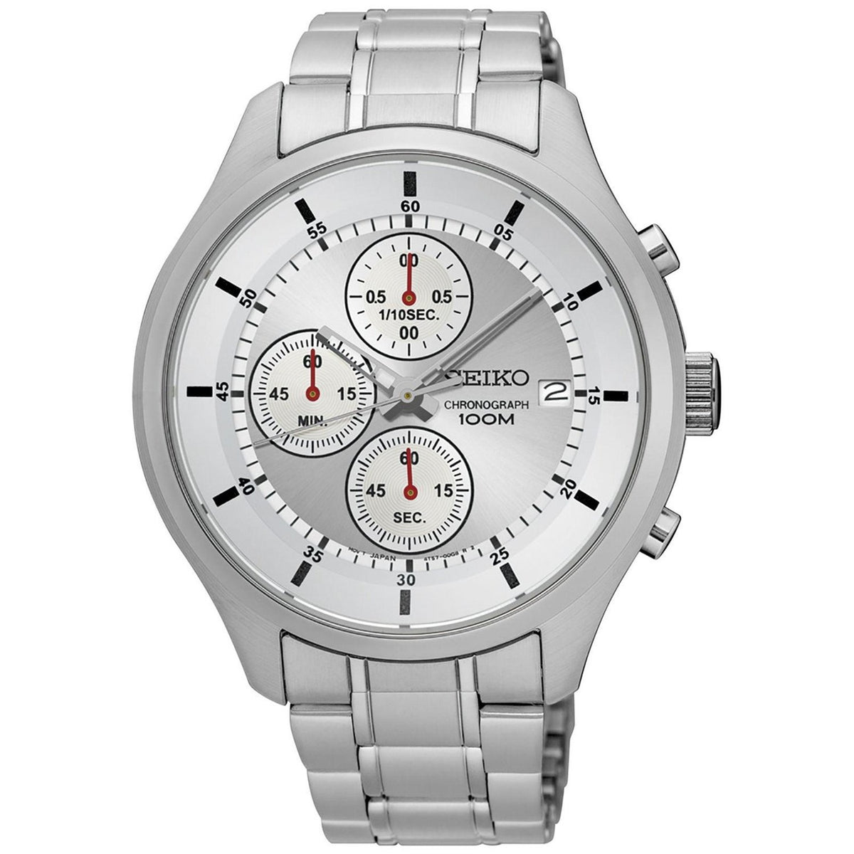 Seiko Men&#39;s SKS535 Chronograph Stainless Steel Watch