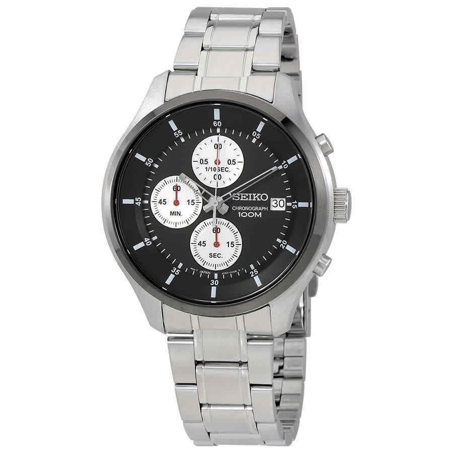 Seiko Men's SKS545 Neo Sports Chronograph Stainless Steel Watch
