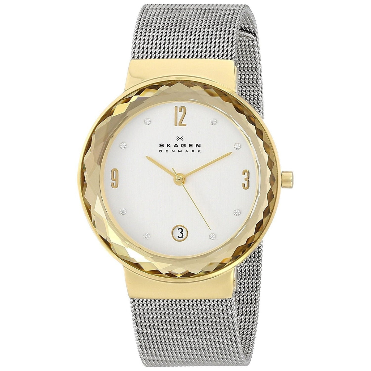 Skagen Women's SKW2002 Leonora Crystal Stainless Steel Watch