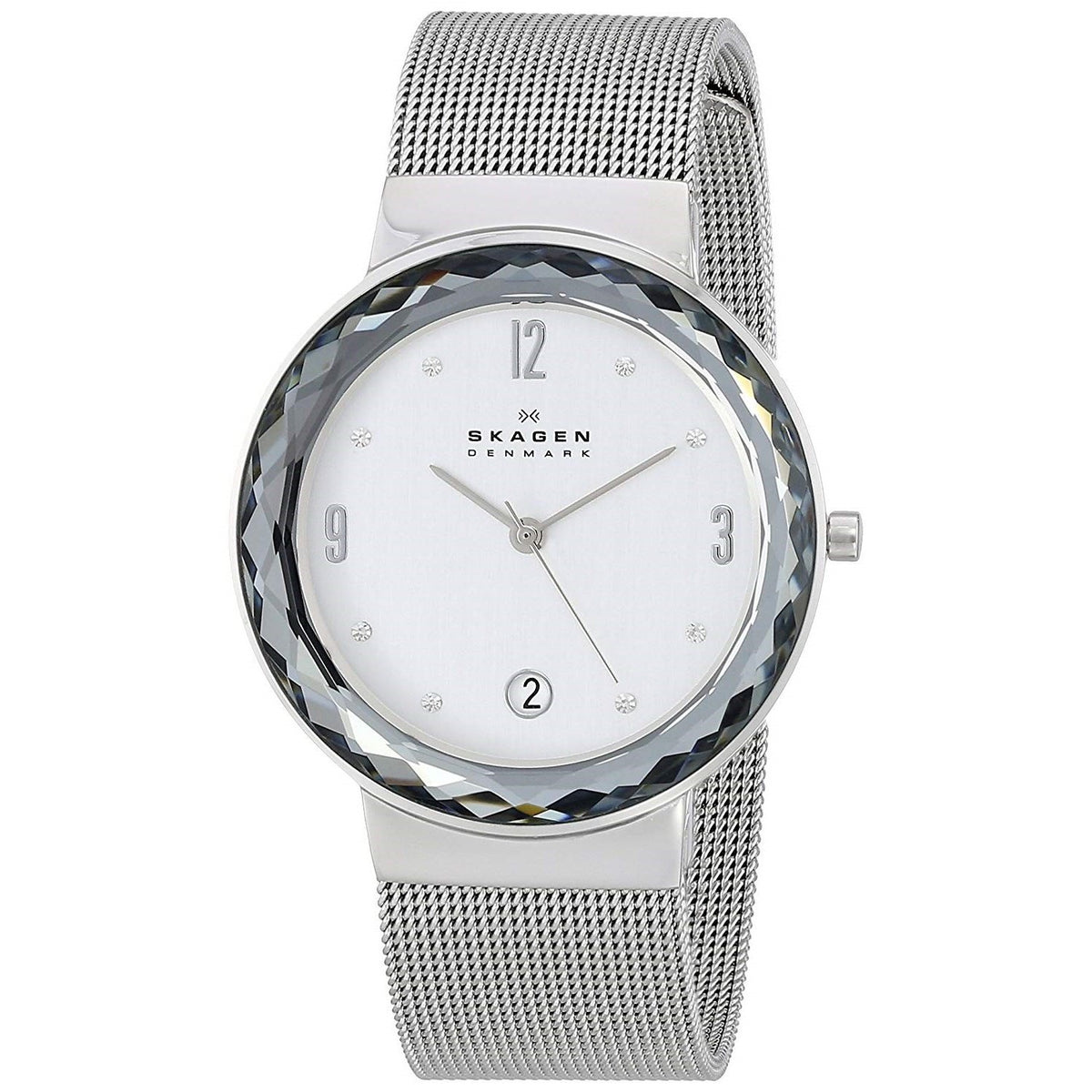 Skagen Women's SKW2004 Leonora Crystal Stainless Steel Watch