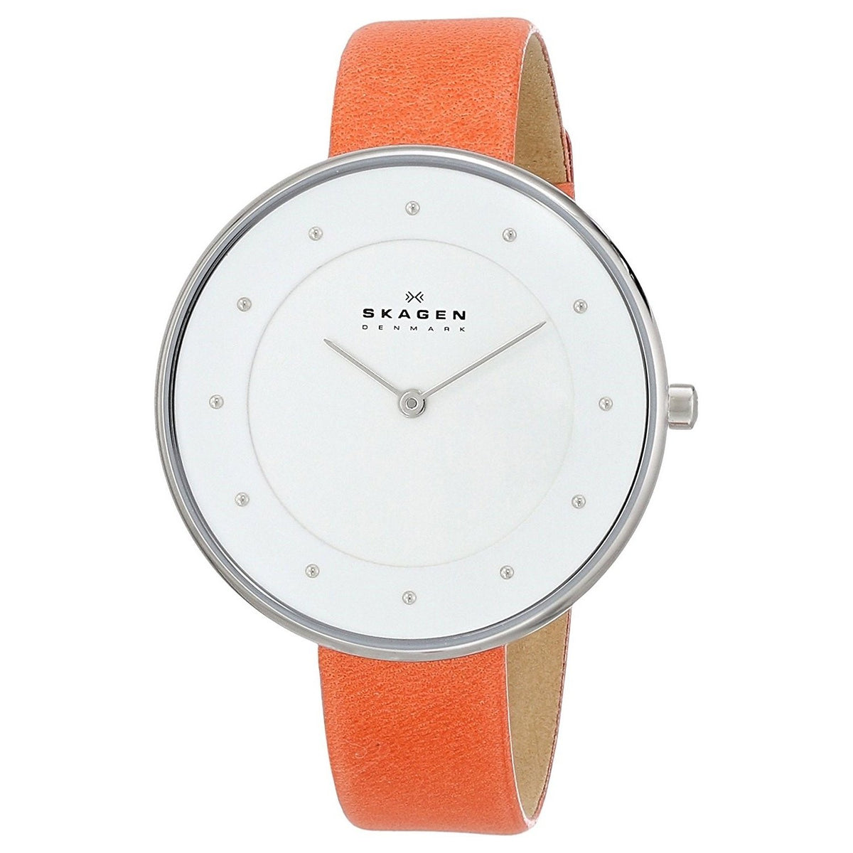Skagen Women's SKW2135 Gitte Orange Leather Watch