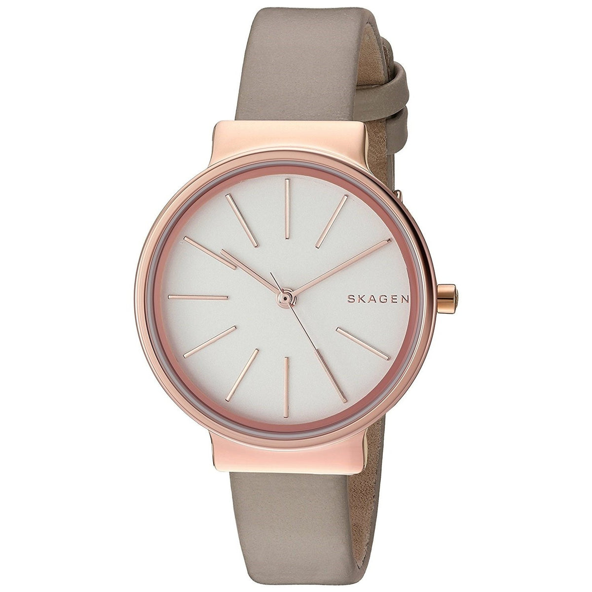 Skagen Women's SKW2481 Ancher Beige Leather Watch