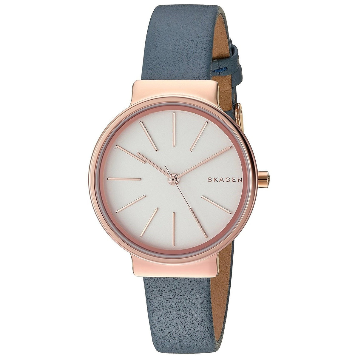 Skagen Women's SKW2482 Ancher Blue Leather Watch