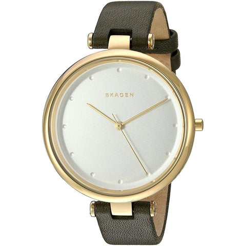 Skagen Women's SKW2483 Tanja Brown Leather Watch