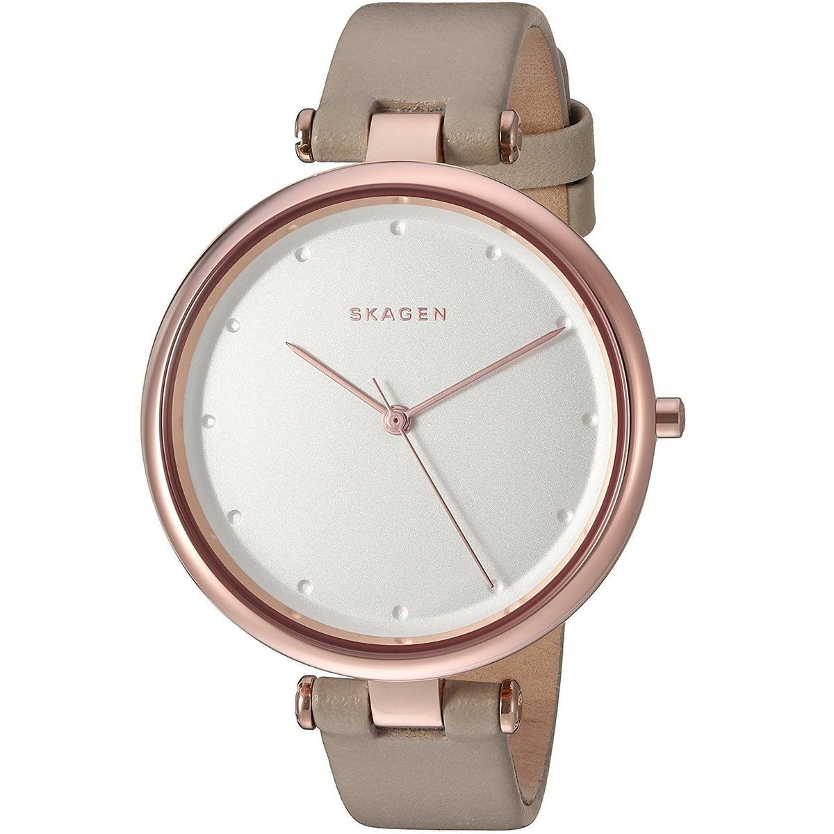 Skagen Women's SKW2484 Tanja Beige Leather Watch